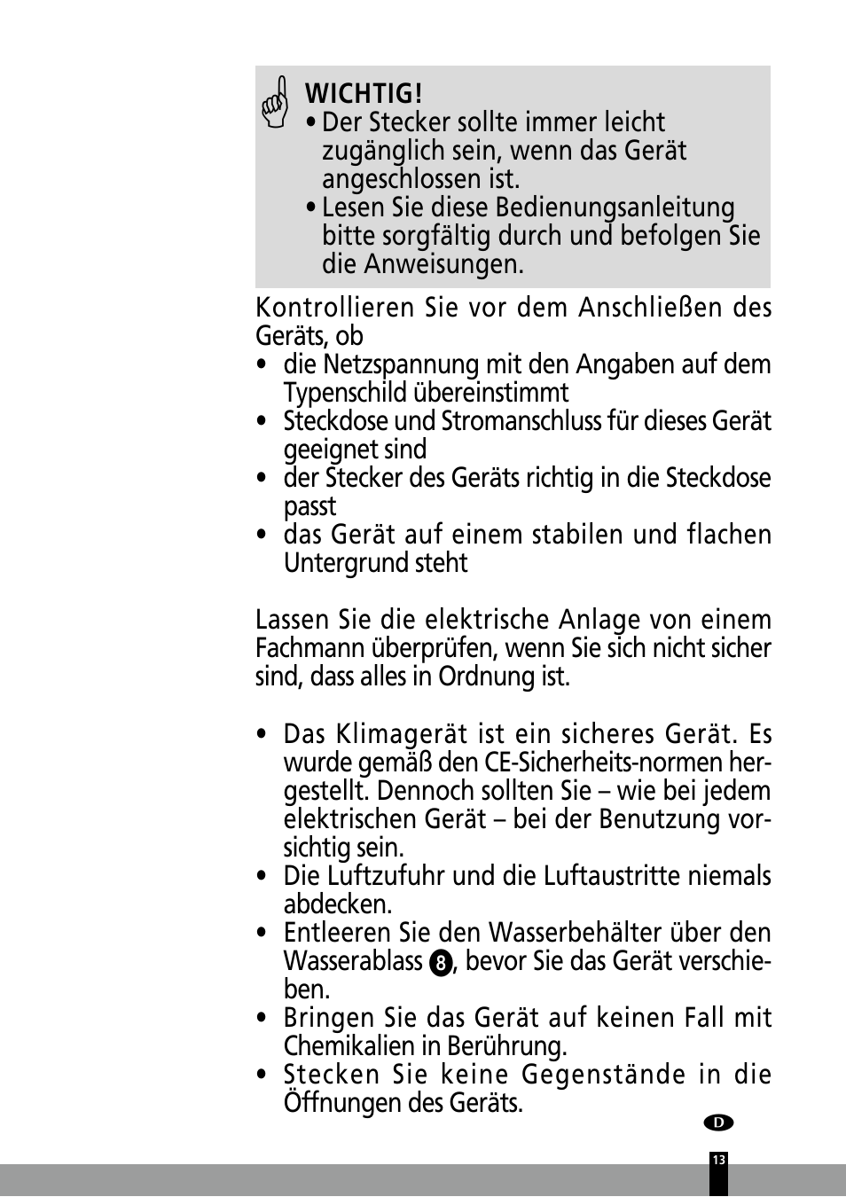 Qlima P126 User Manual | Page 13 / 104