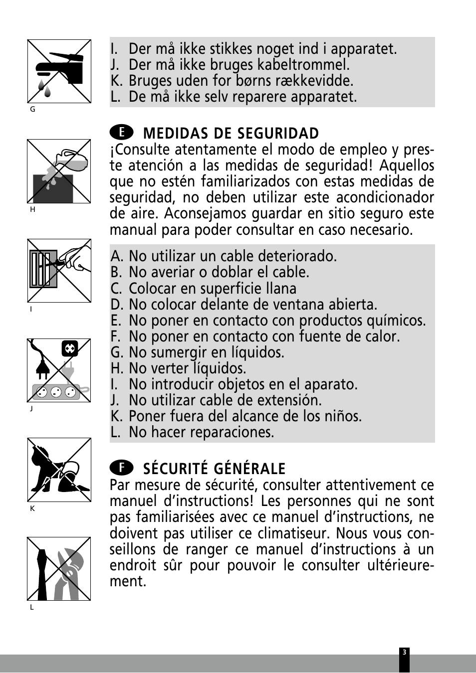 Qlima P126 User Manual | Page 3 / 104