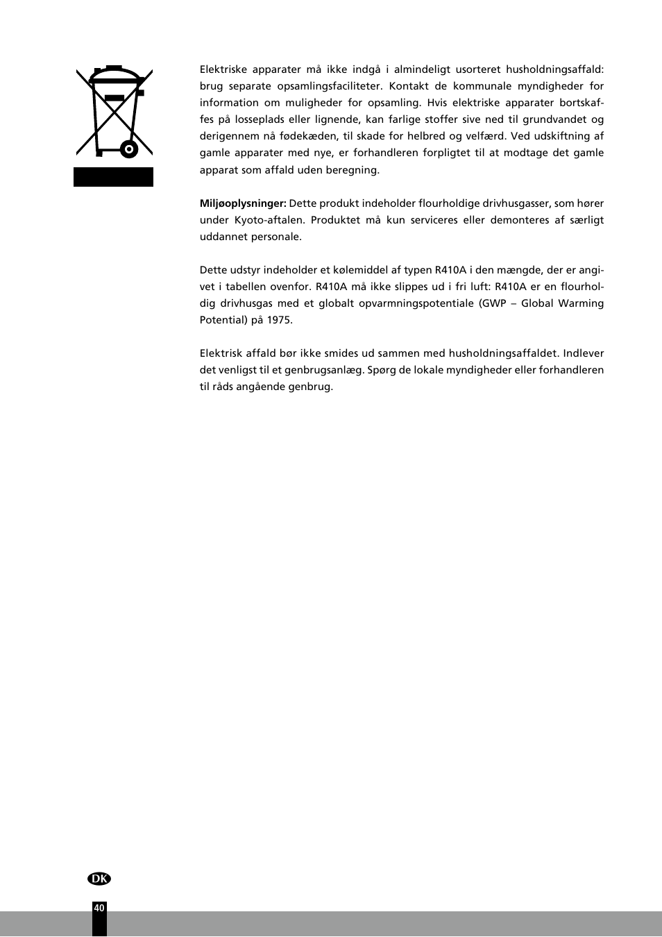 Qlima P126 User Manual | Page 40 / 104