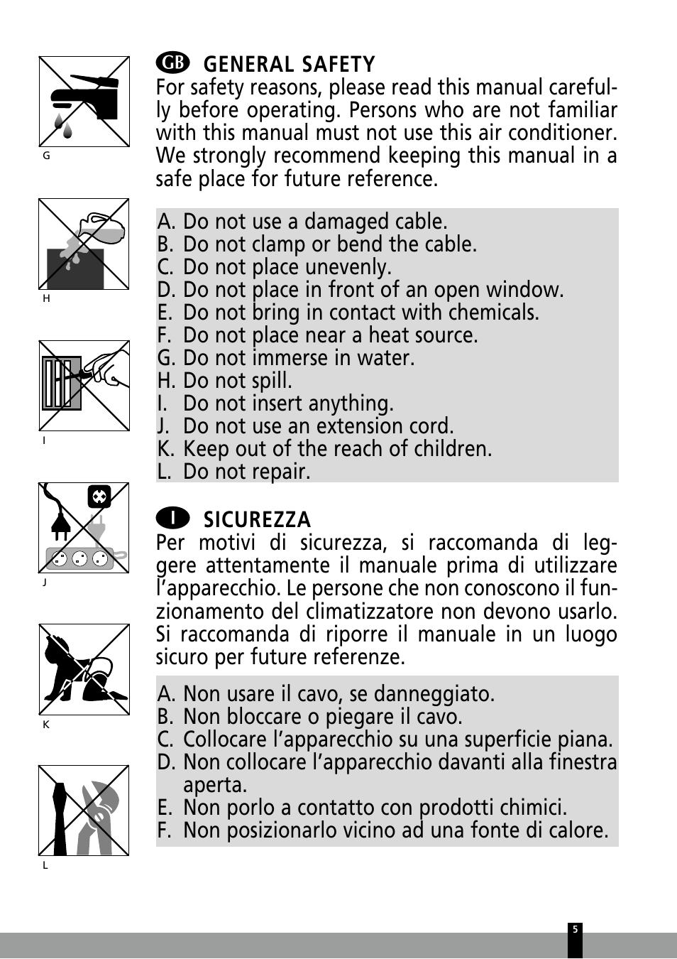 Qlima P126 User Manual | Page 5 / 104