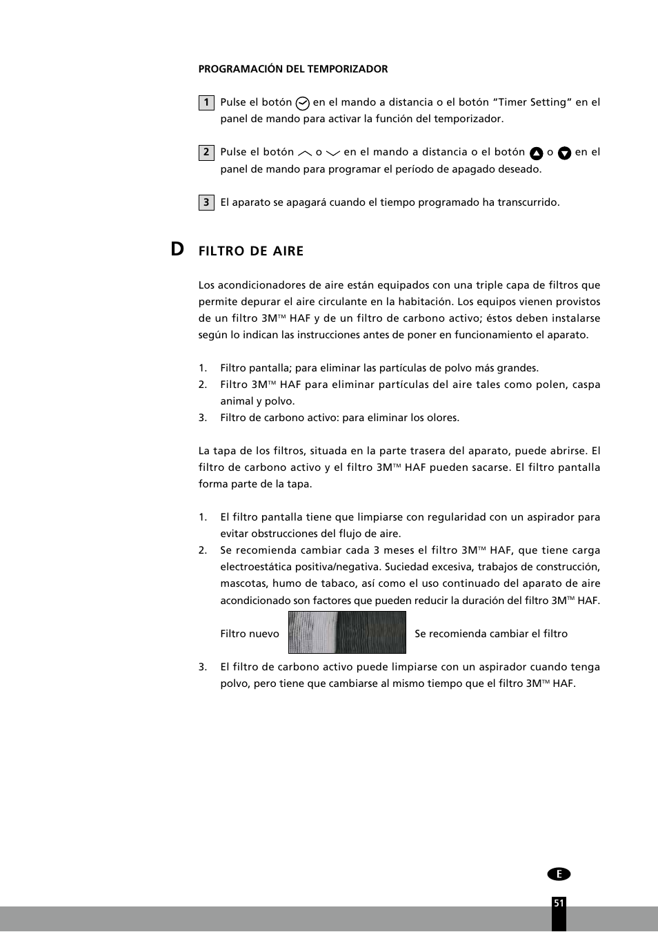 Filtro de aire | Qlima P126 User Manual | Page 51 / 104