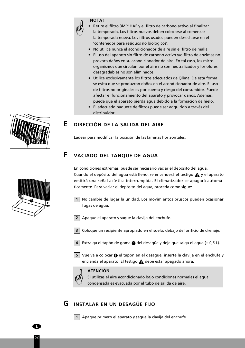Qlima P126 User Manual | Page 52 / 104