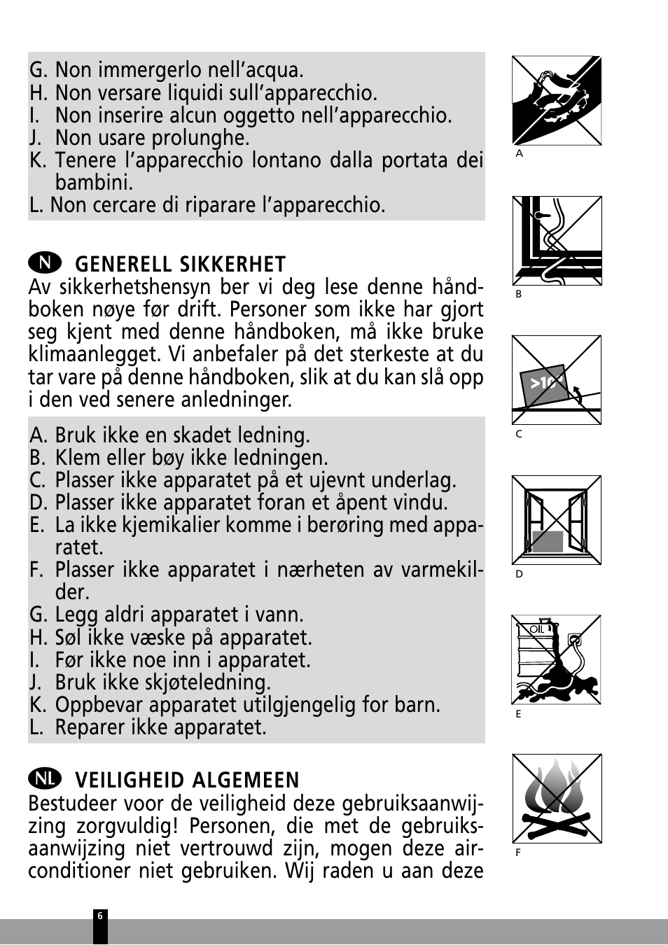 Qlima P126 User Manual | Page 6 / 104