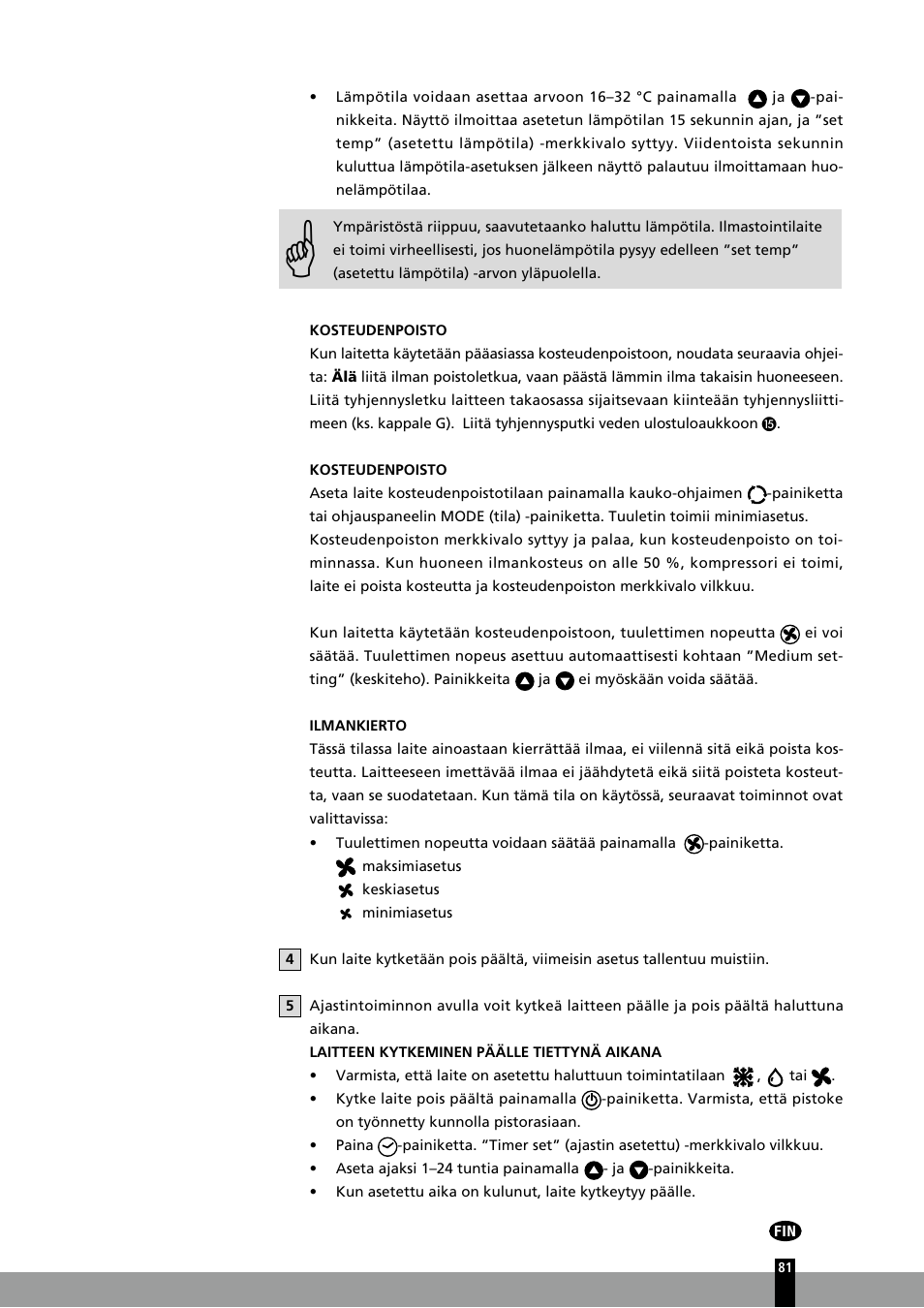 Qlima P126 User Manual | Page 81 / 104