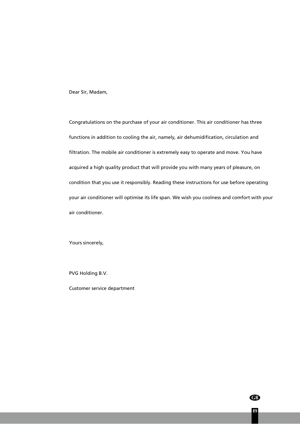 Qlima P126 User Manual | Page 89 / 104