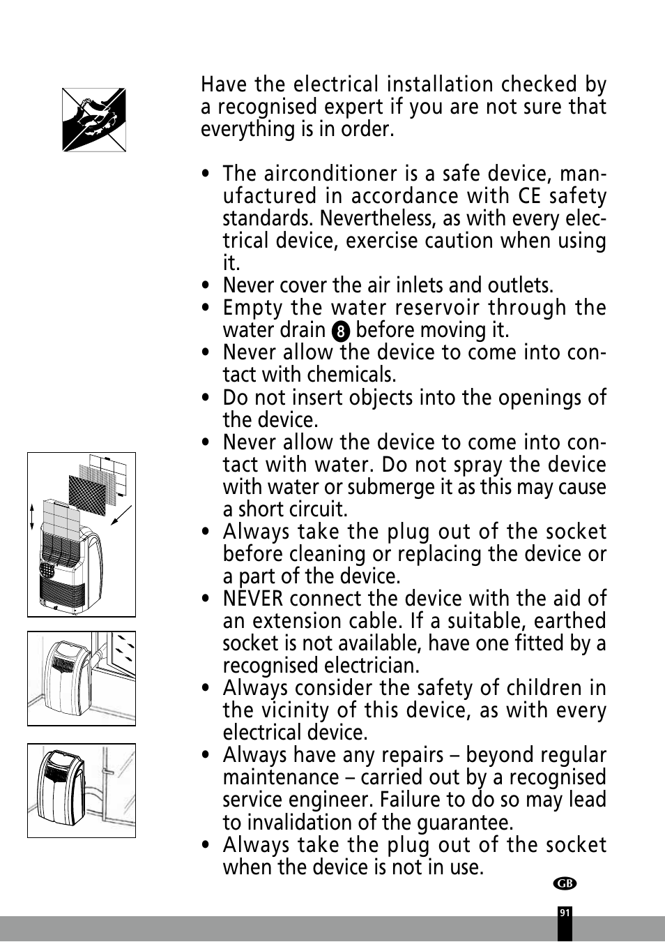 Qlima P126 User Manual | Page 91 / 104