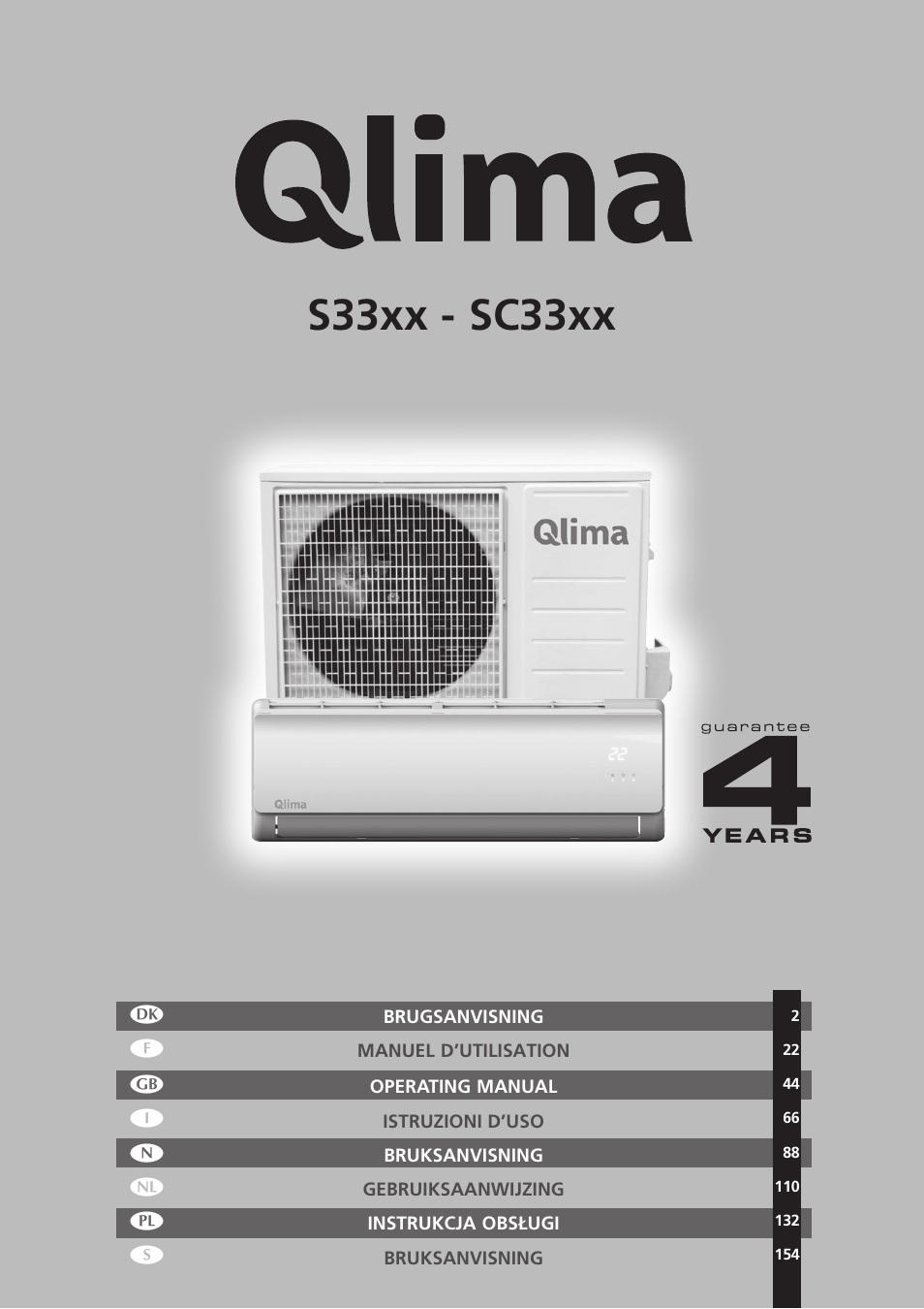 Qlima SC3331 in User Manual | 176 pages