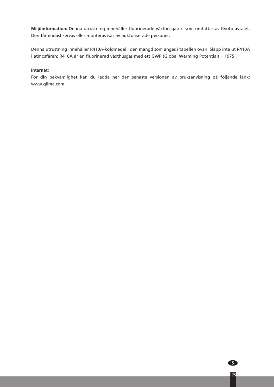 Qlima SC3331 in User Manual | Page 175 / 176