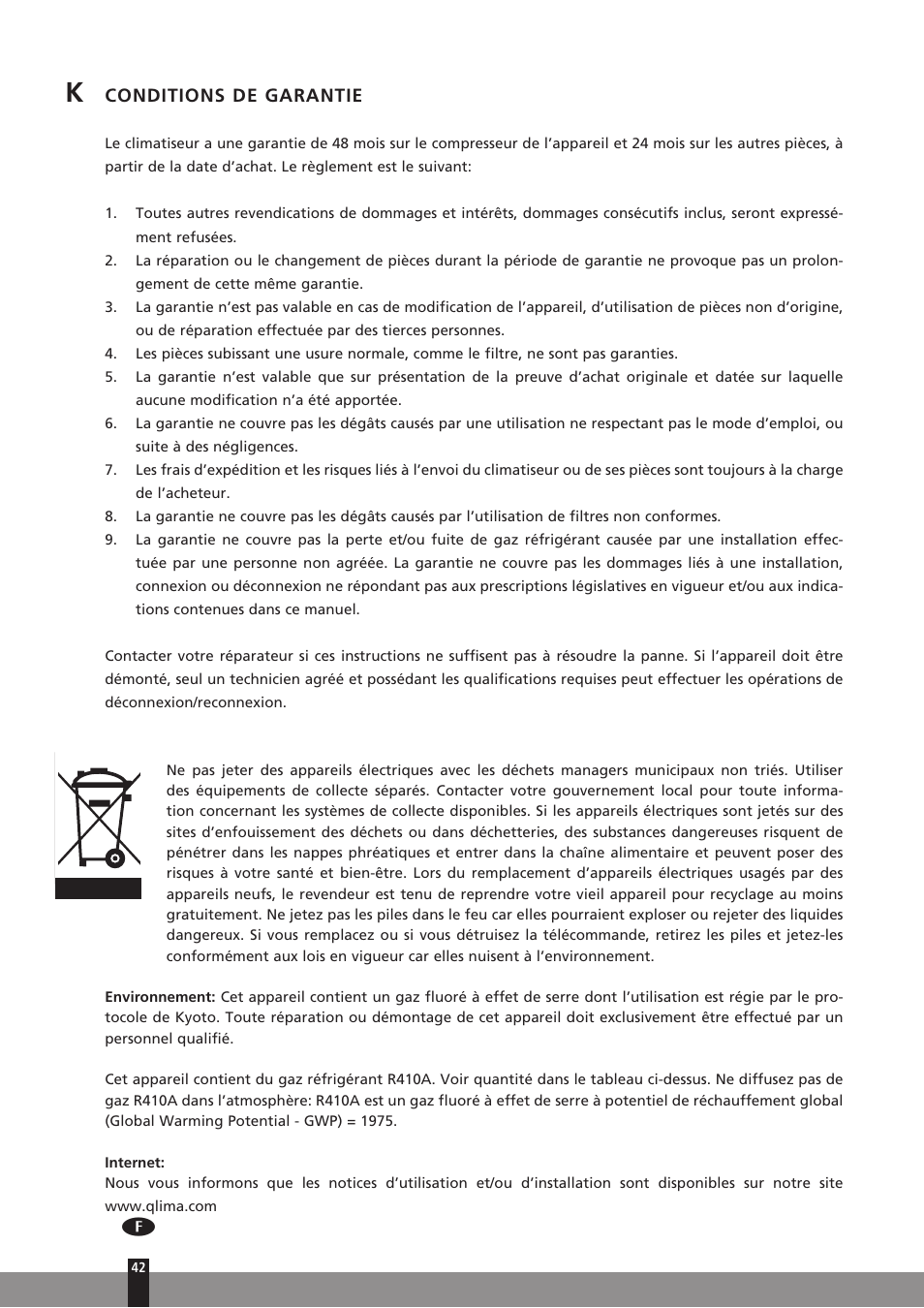 Qlima SC3331 in User Manual | Page 42 / 176