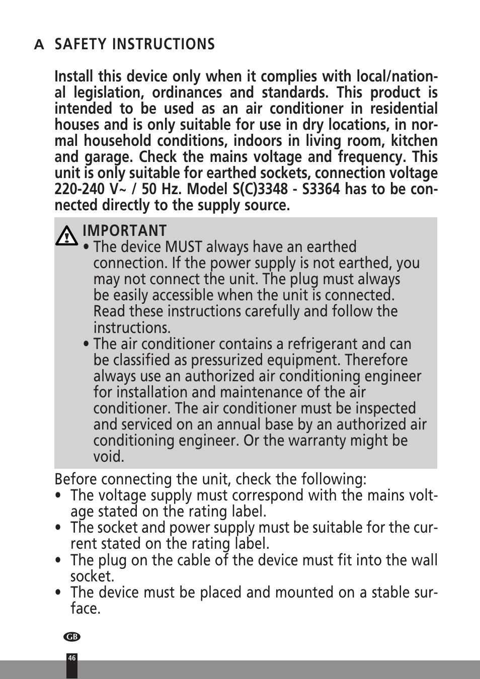 Qlima SC3331 in User Manual | Page 46 / 176