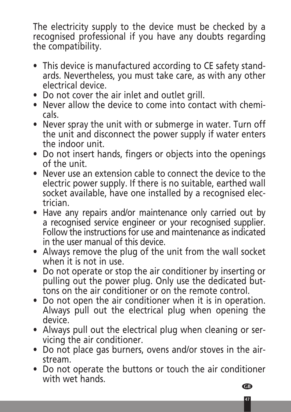 Qlima SC3331 in User Manual | Page 47 / 176