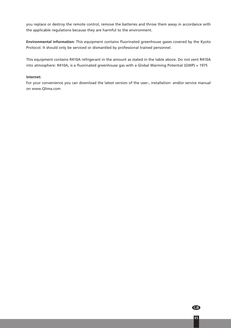 Qlima SC3331 in User Manual | Page 65 / 176