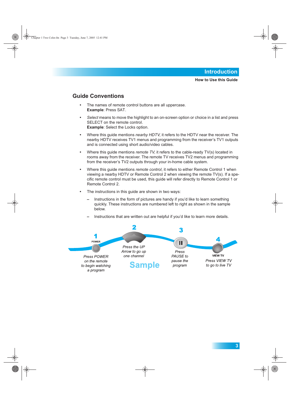Introduction, Guide conventions | Dish Network 942 User Manual | Page 10 / 162