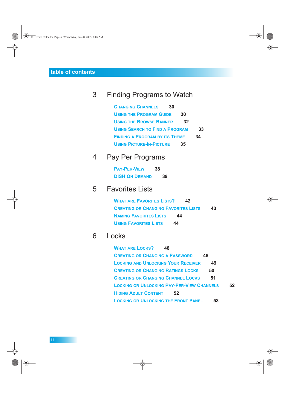 Dish Network 942 User Manual | Page 3 / 162