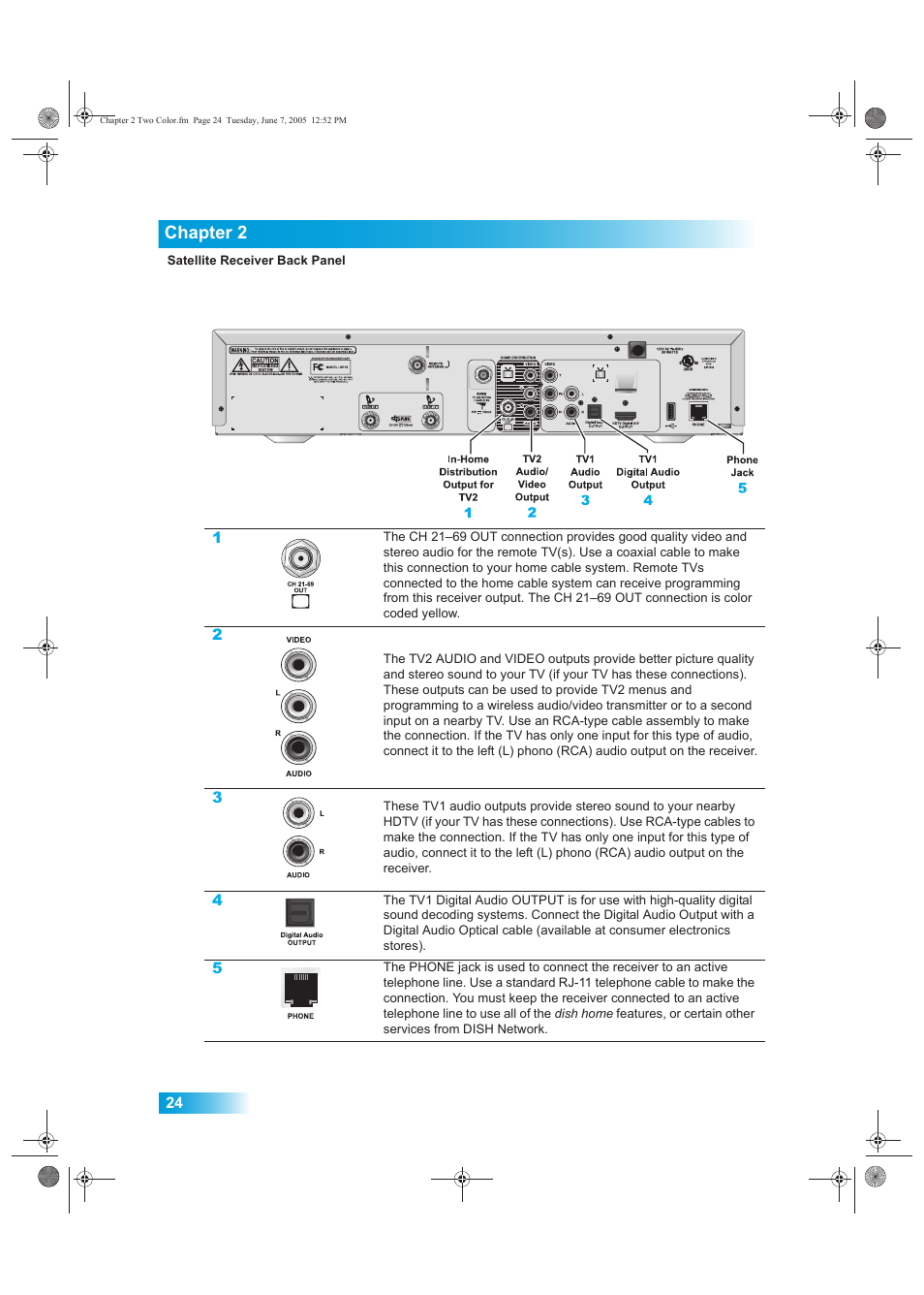 Chapter 2 | Dish Network 942 User Manual | Page 31 / 162