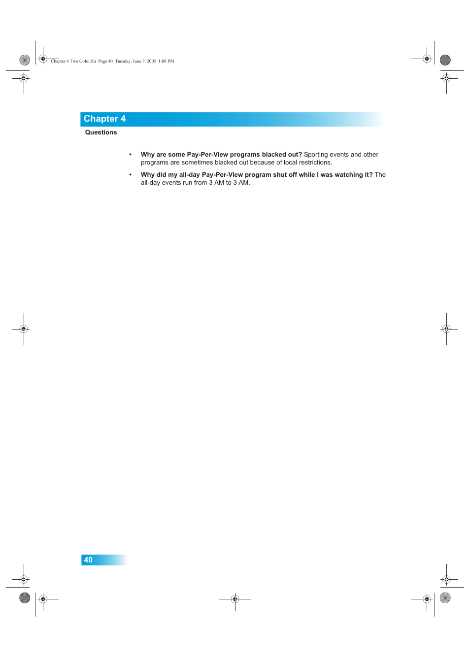 Chapter 4 | Dish Network 942 User Manual | Page 47 / 162