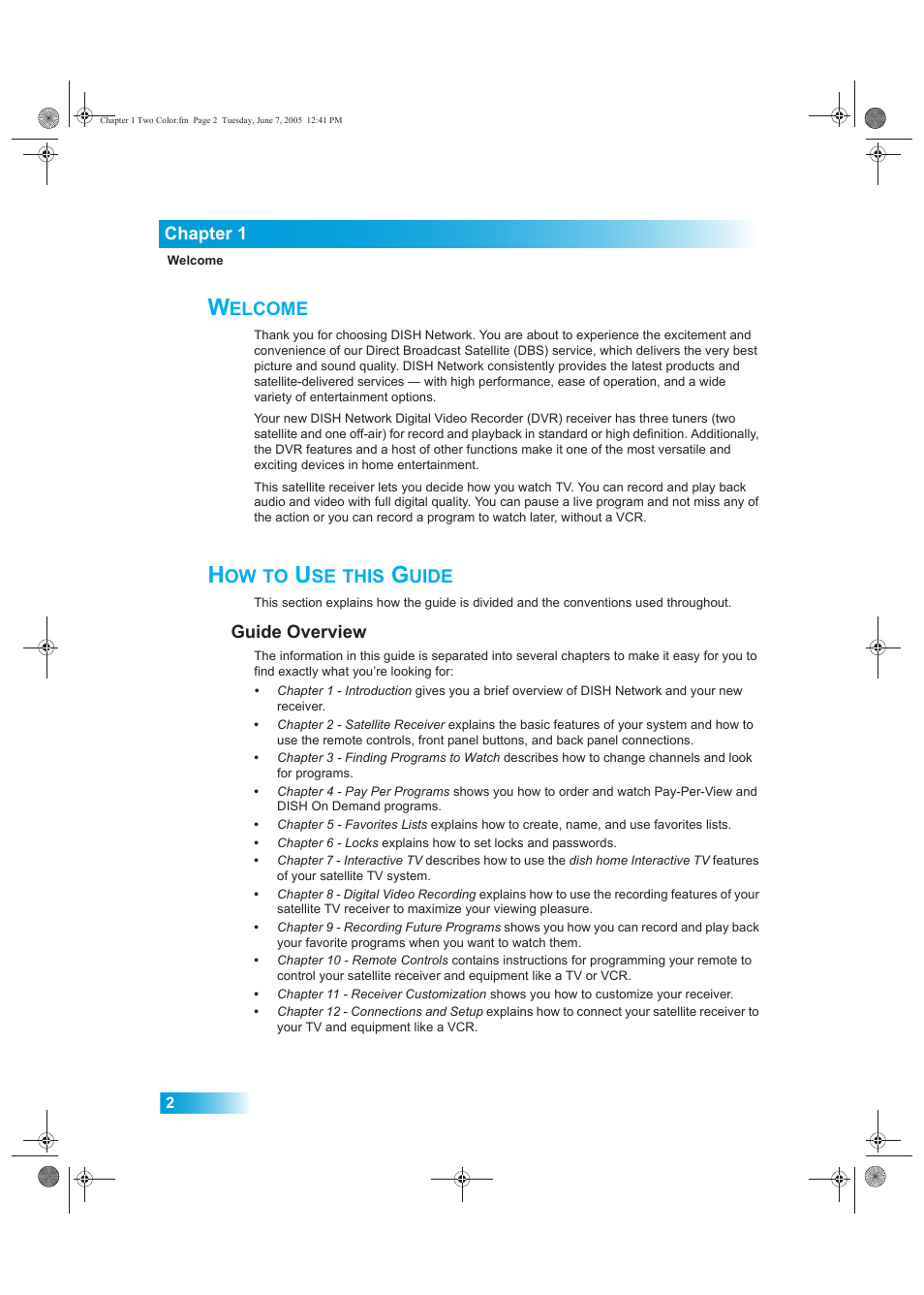 Elcome, This, Uide | Dish Network 942 User Manual | Page 9 / 162