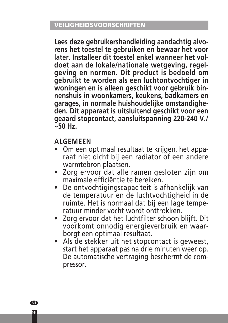 Qlima D512 User Manual | Page 144 / 248