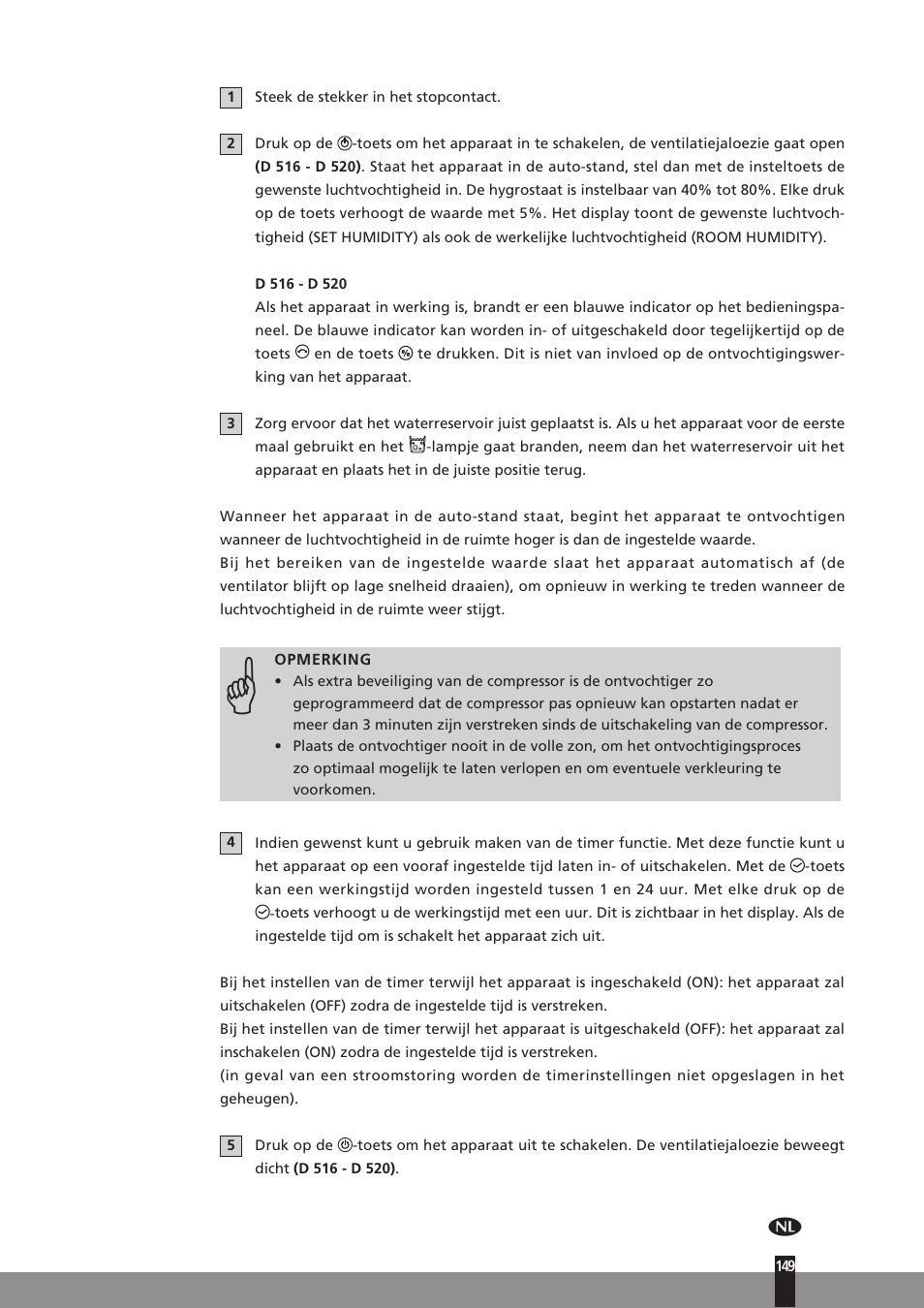 Qlima D512 User Manual | Page 149 / 248