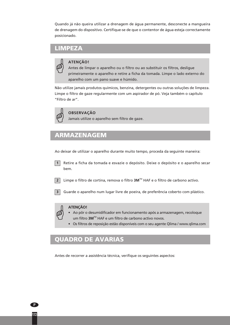 Qlima D512 User Manual | Page 172 / 248