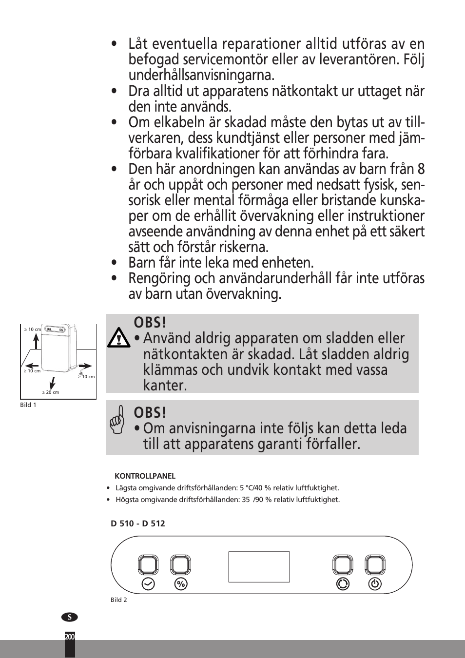 Qlima D512 User Manual | Page 200 / 248