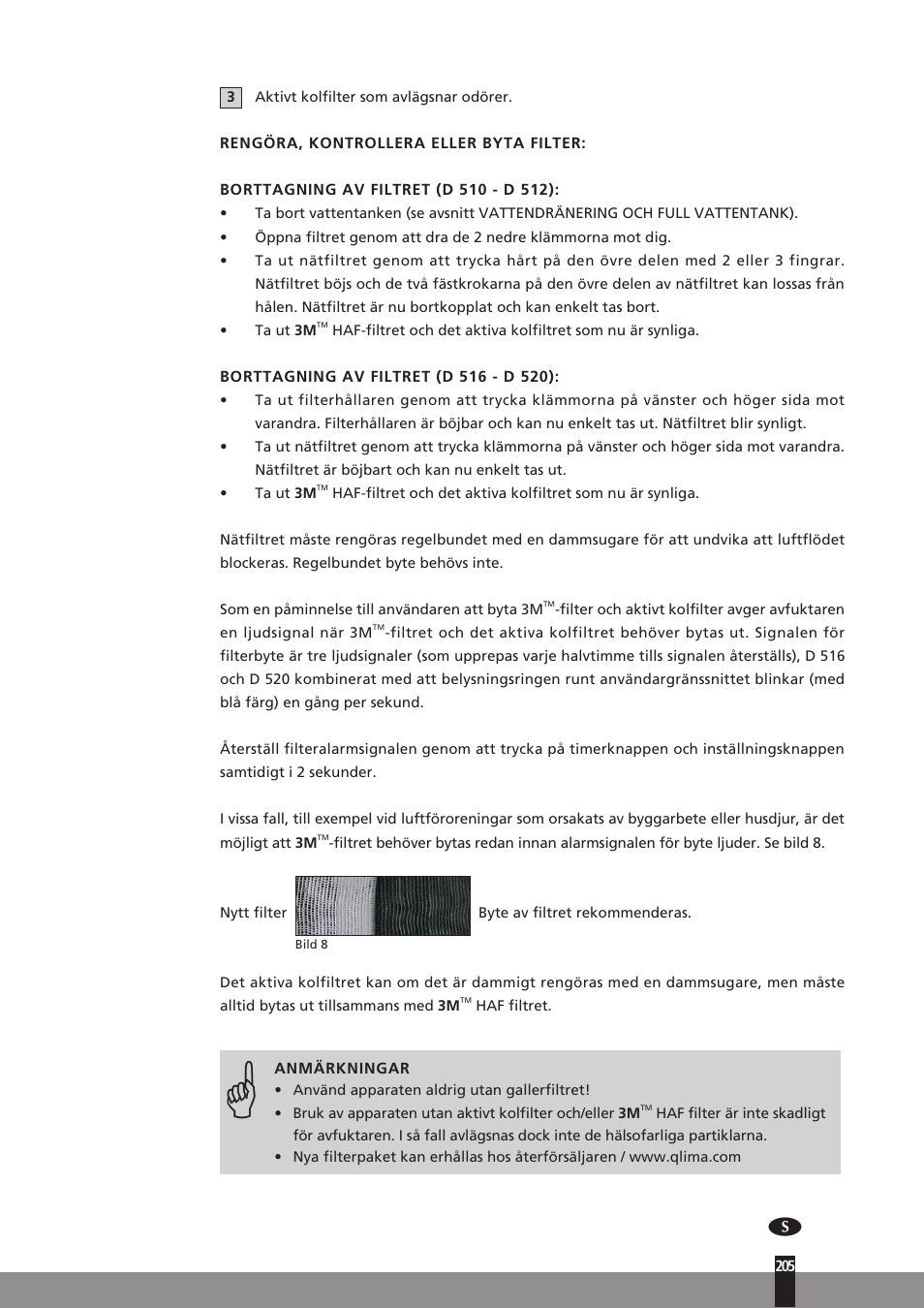 Qlima D512 User Manual | Page 205 / 248