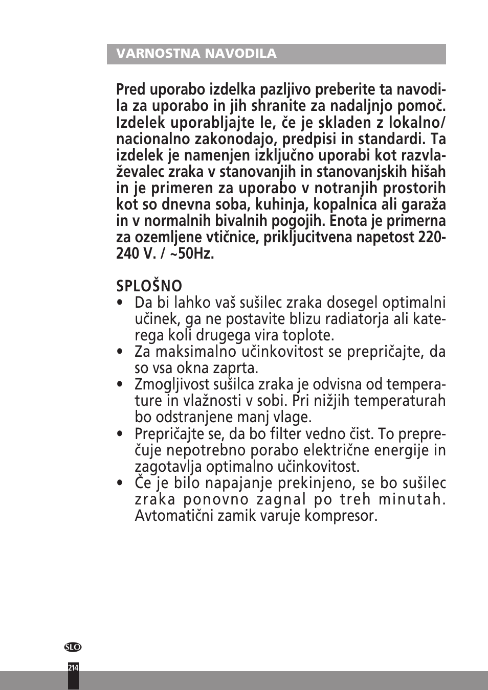 Qlima D512 User Manual | Page 214 / 248
