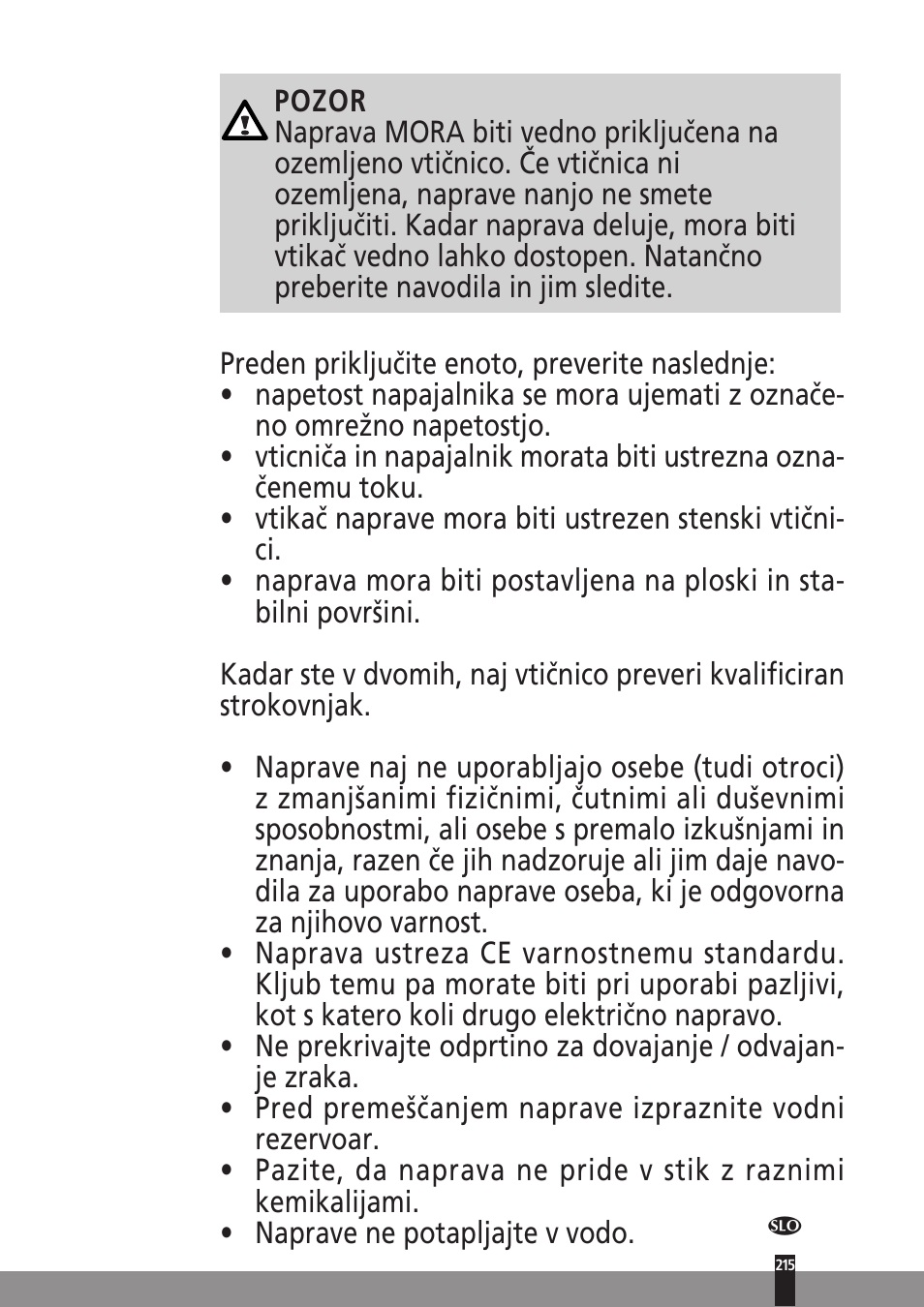 Qlima D512 User Manual | Page 215 / 248