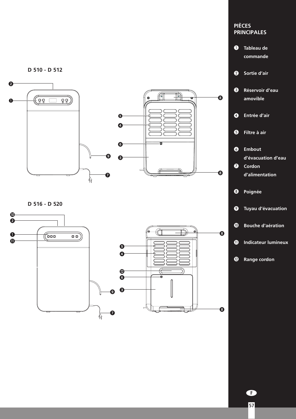 Qlima D512 User Manual | Page 57 / 248