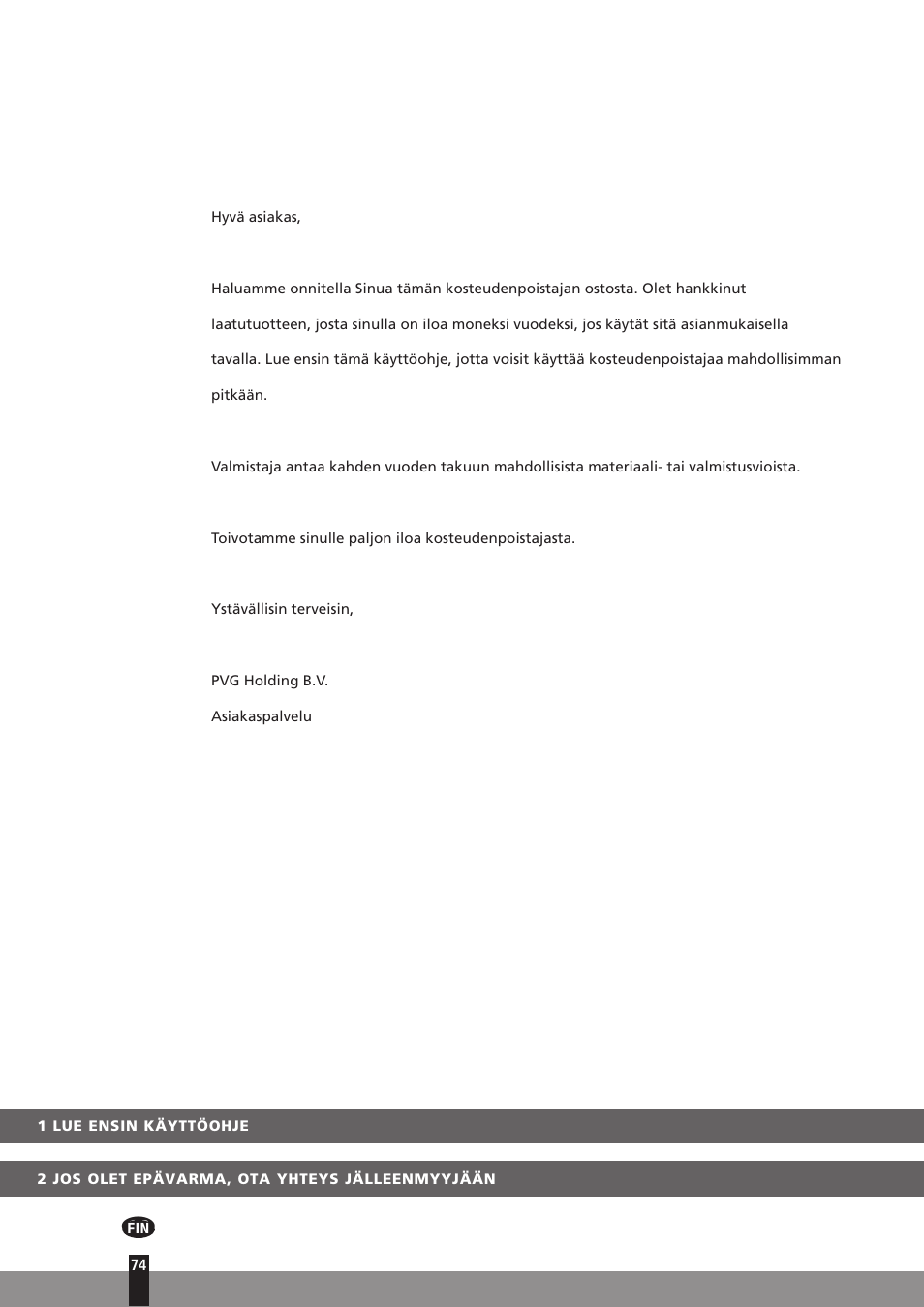 Qlima D512 User Manual | Page 74 / 248