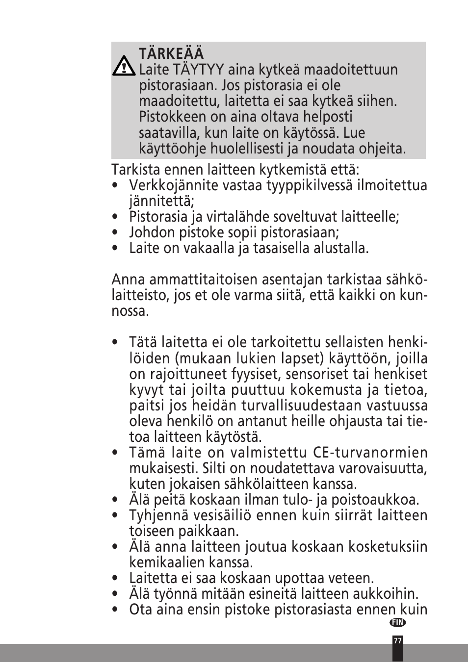 Qlima D512 User Manual | Page 77 / 248