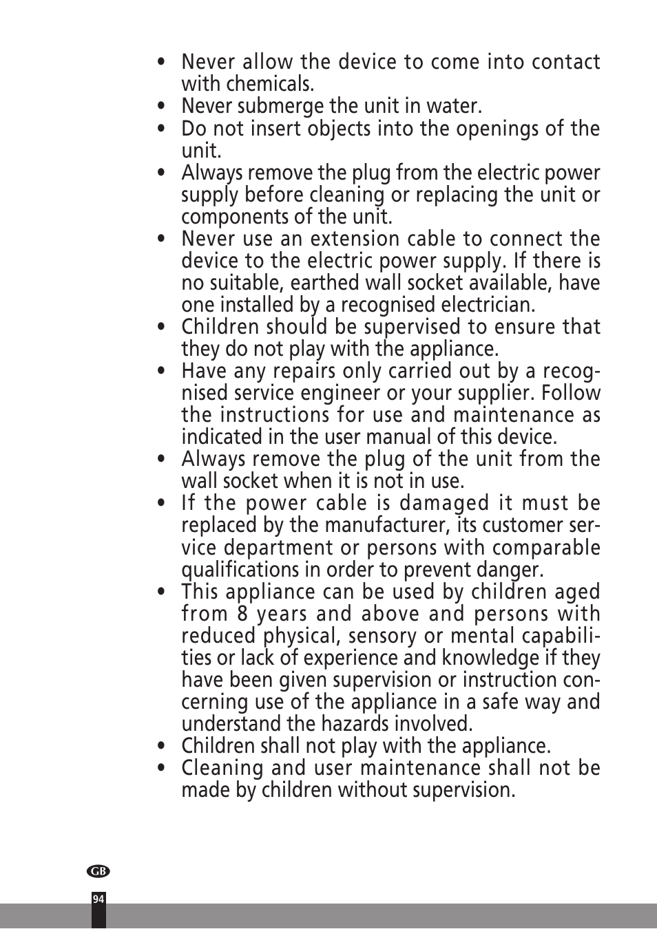 Qlima D512 User Manual | Page 94 / 248
