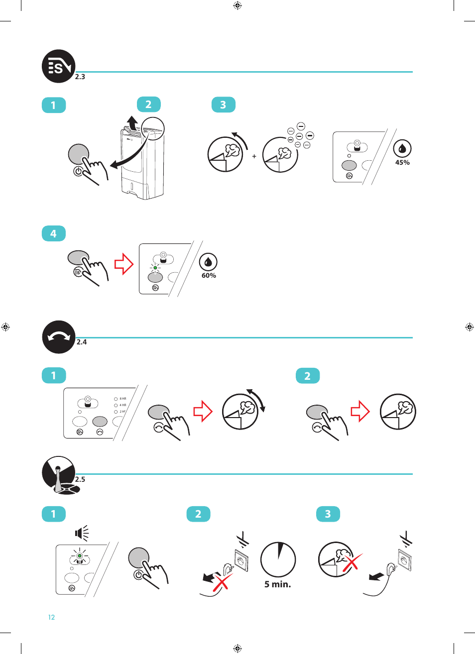 Qlima DD108 User Manual | Page 12 / 20