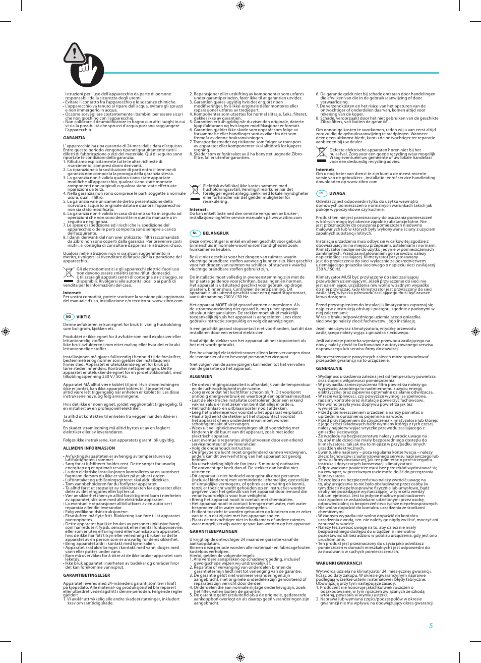 Qlima DD108 User Manual | Page 5 / 20