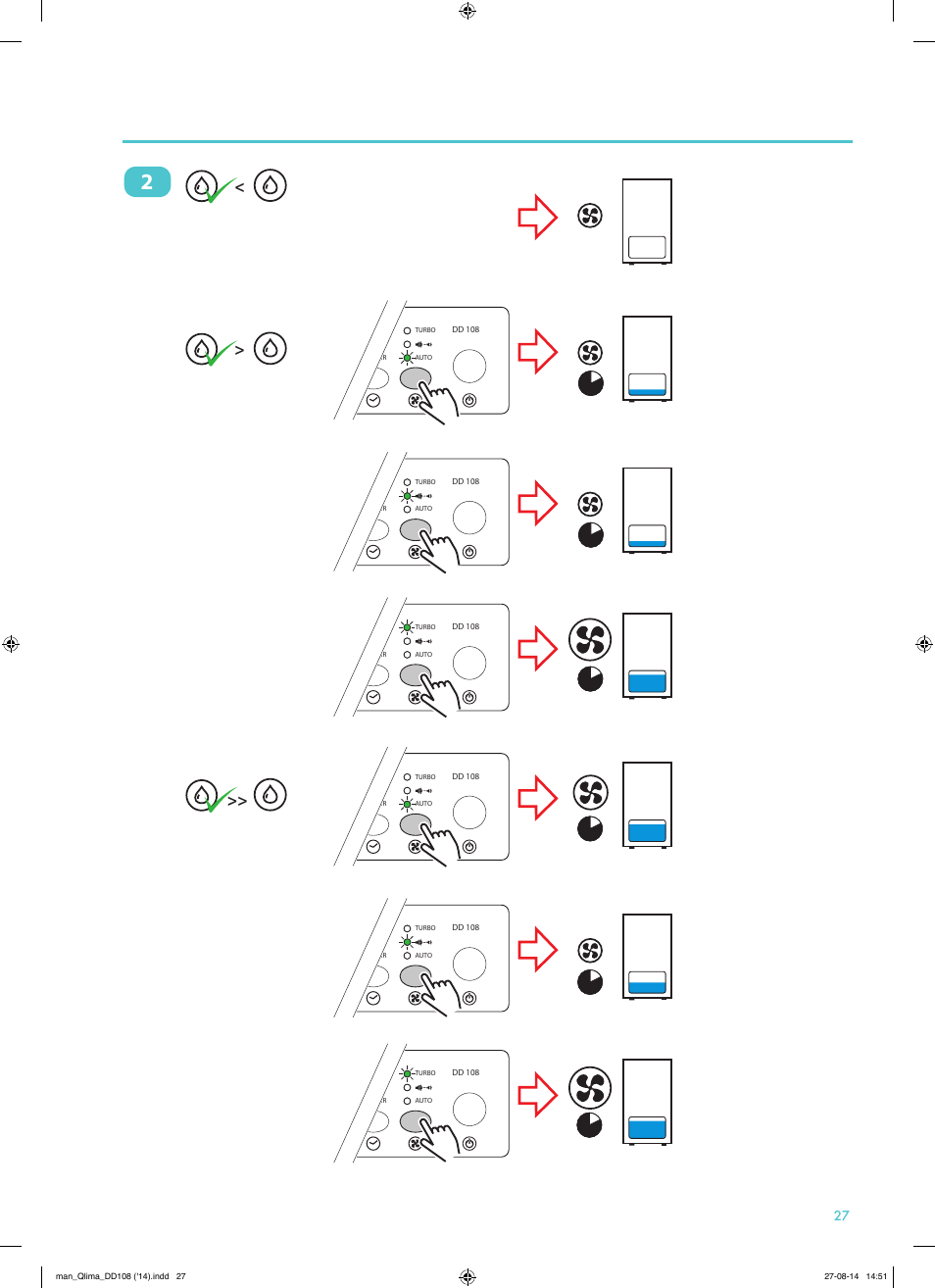 Qlima DD108 User Manual | Page 27 / 36