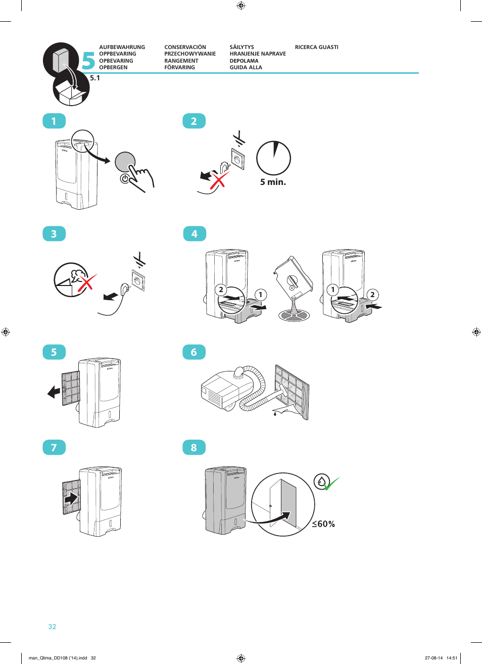 Qlima DD108 User Manual | Page 32 / 36