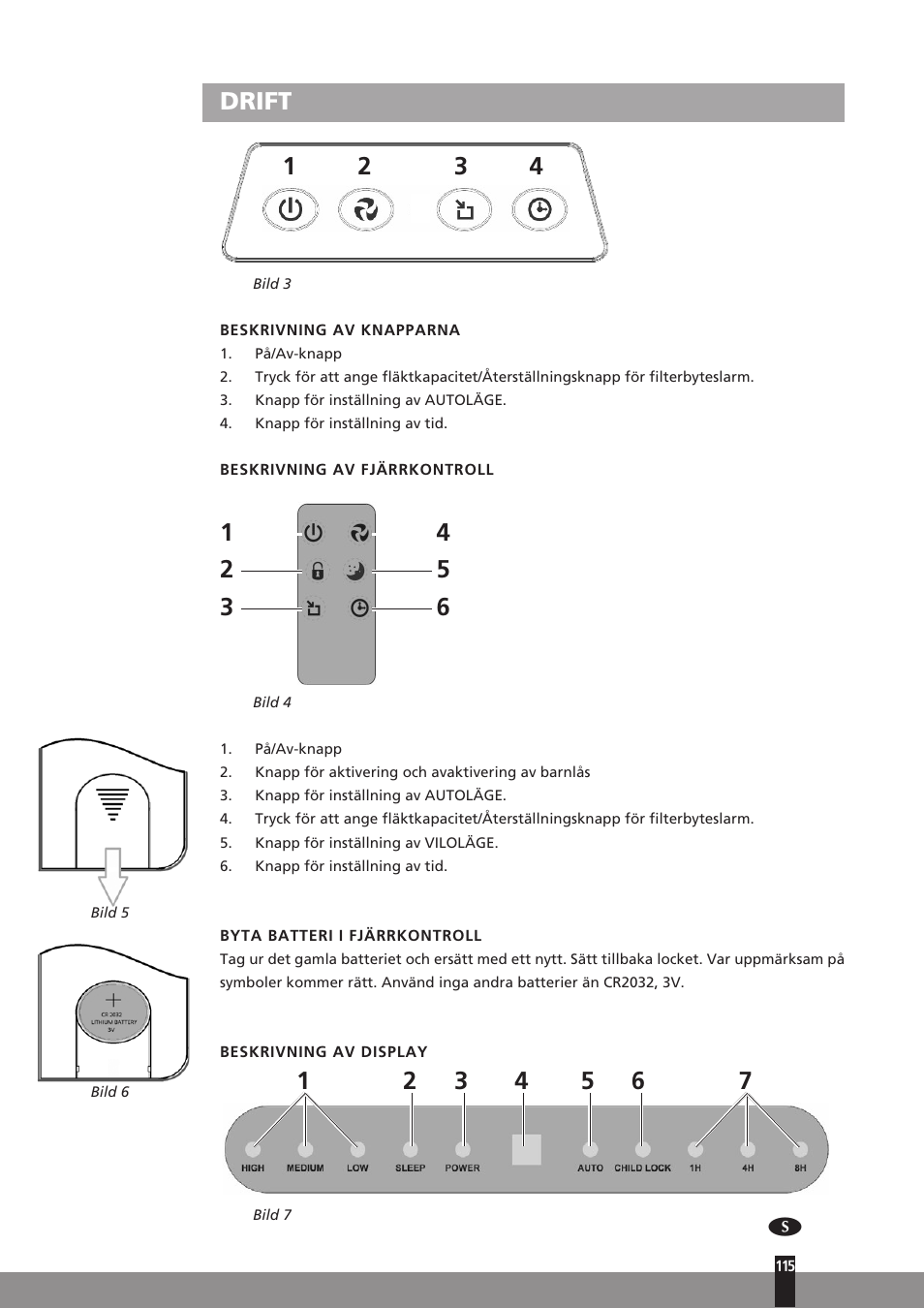 Drift 1 2 3 4 | Qlima A25 User Manual | Page 115 / 136