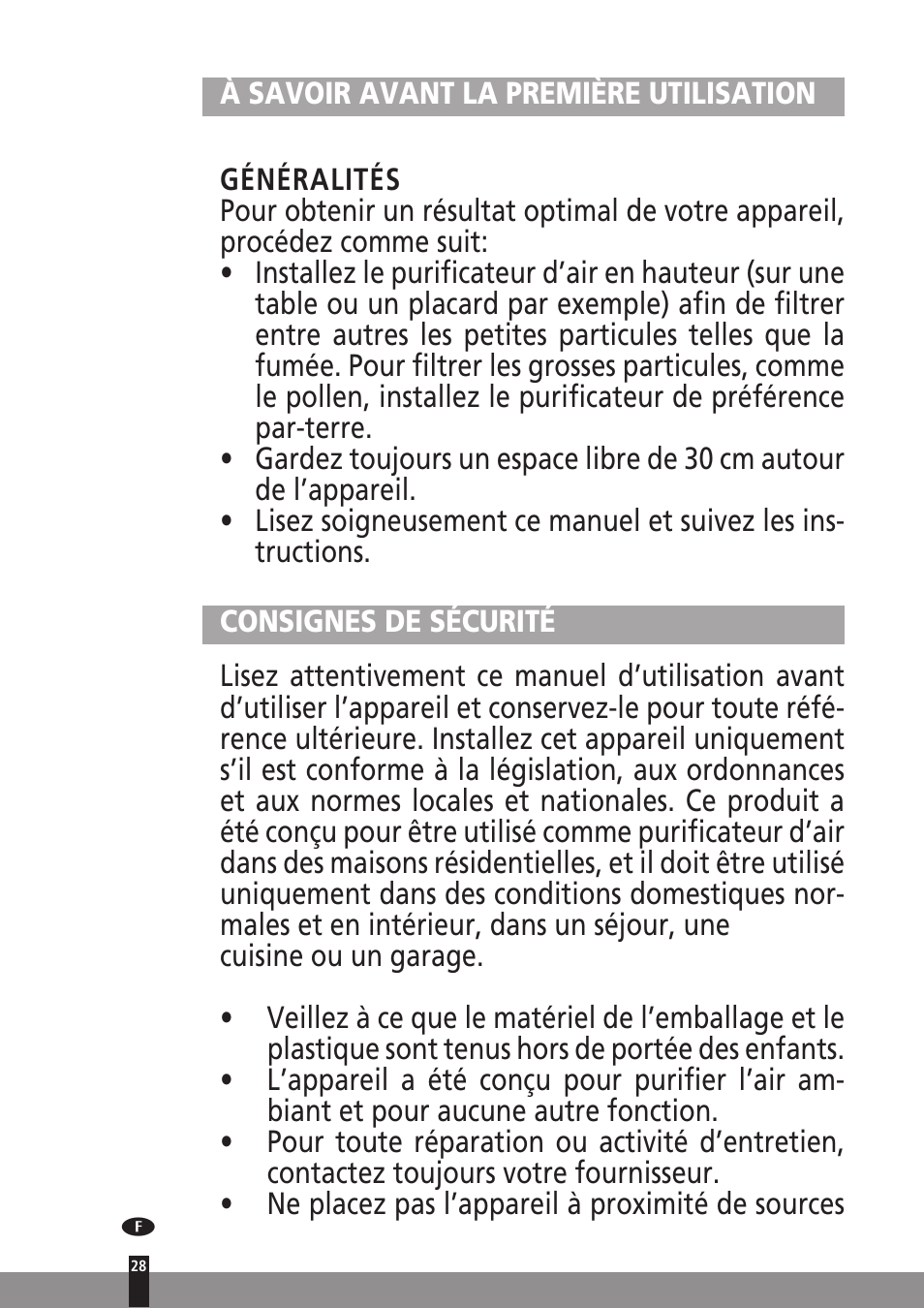 Qlima A25 User Manual | Page 28 / 136