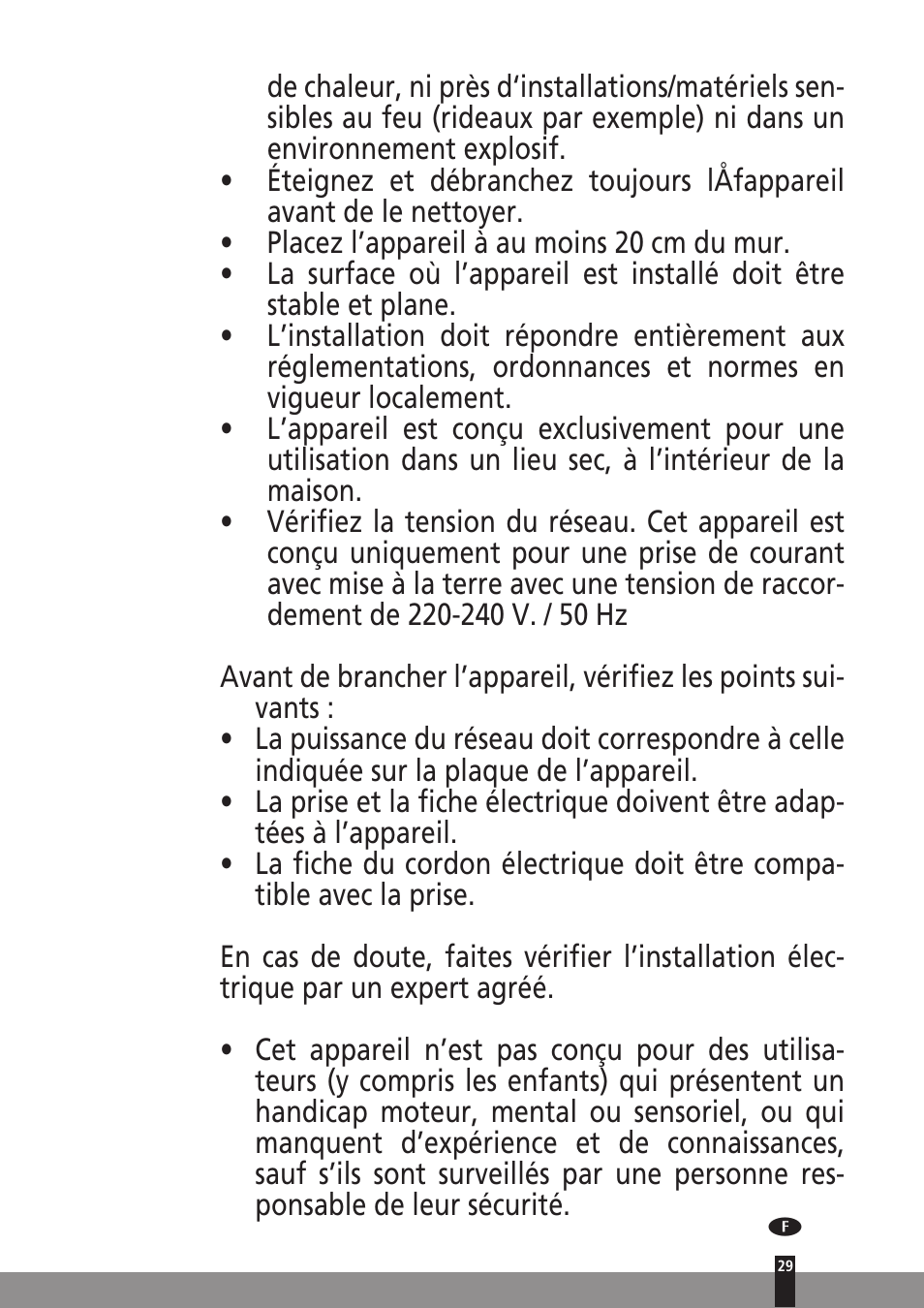Qlima A25 User Manual | Page 29 / 136