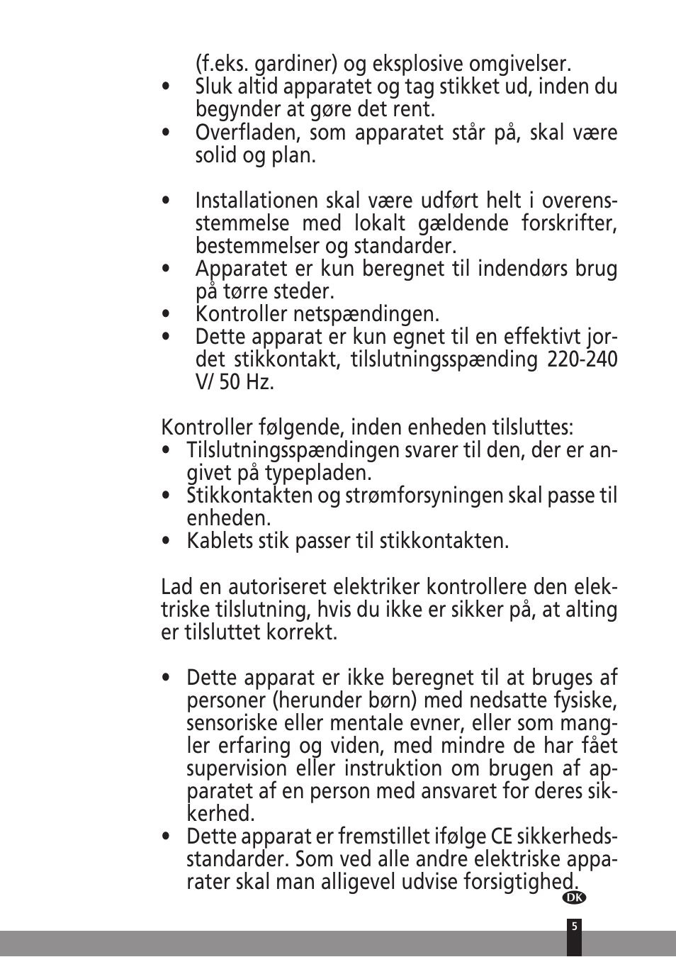 Qlima A25 User Manual | Page 5 / 136