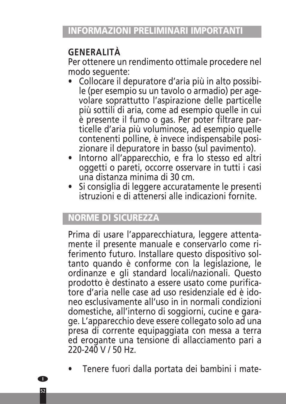 Qlima A25 User Manual | Page 52 / 136