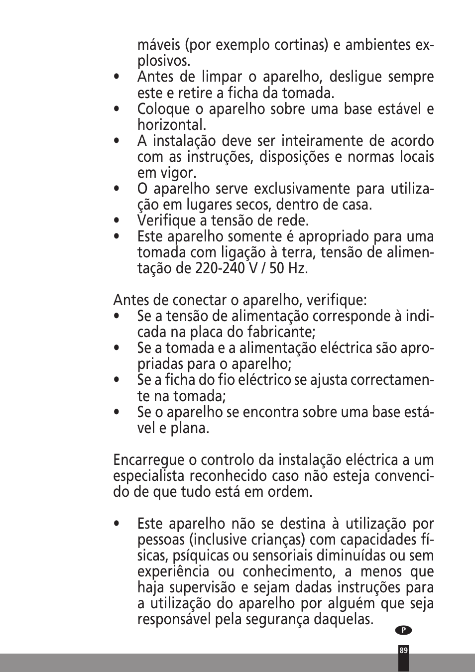 Qlima A25 User Manual | Page 89 / 136