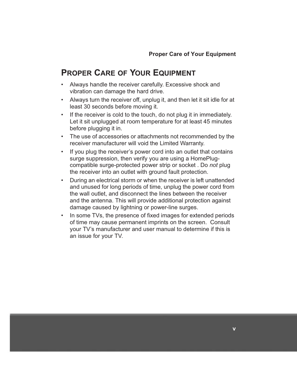 Roper, Quipment | Dish Network 176779 User Manual | Page 7 / 45