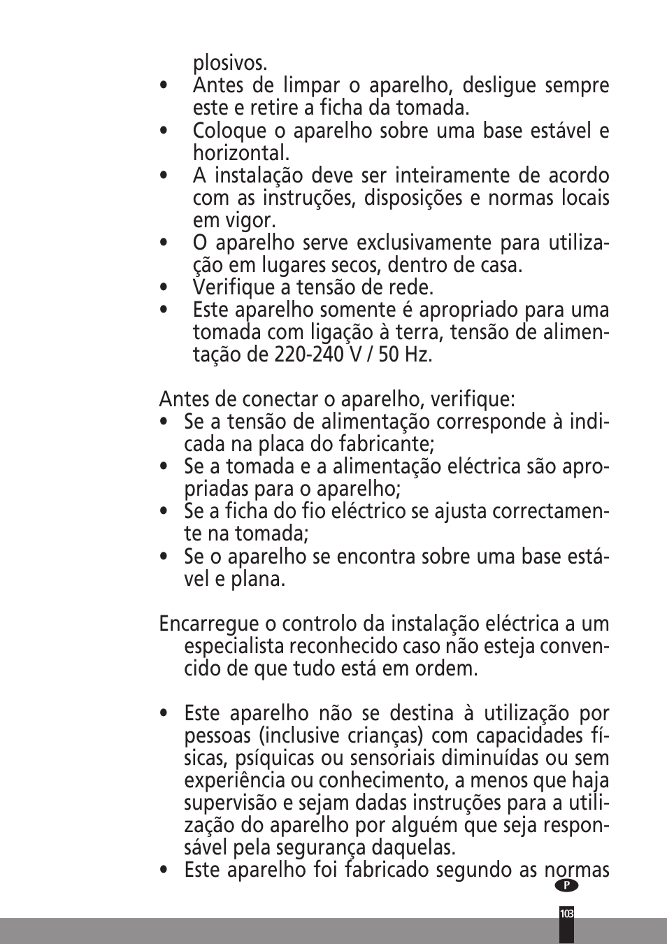 Qlima A45 User Manual | Page 103 / 152