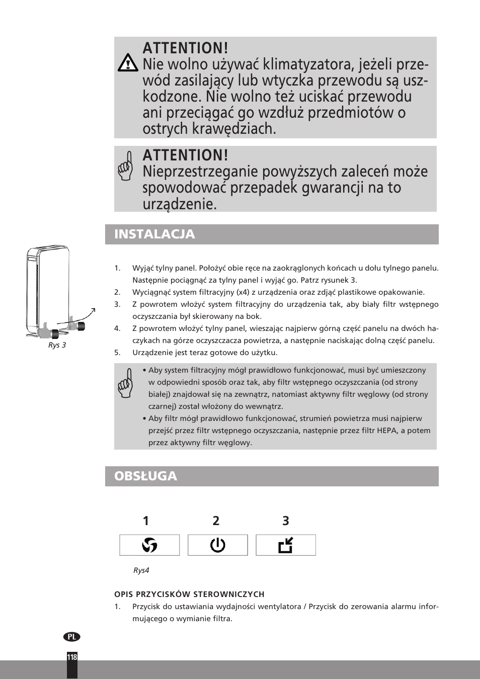 Qlima A45 User Manual | Page 118 / 152