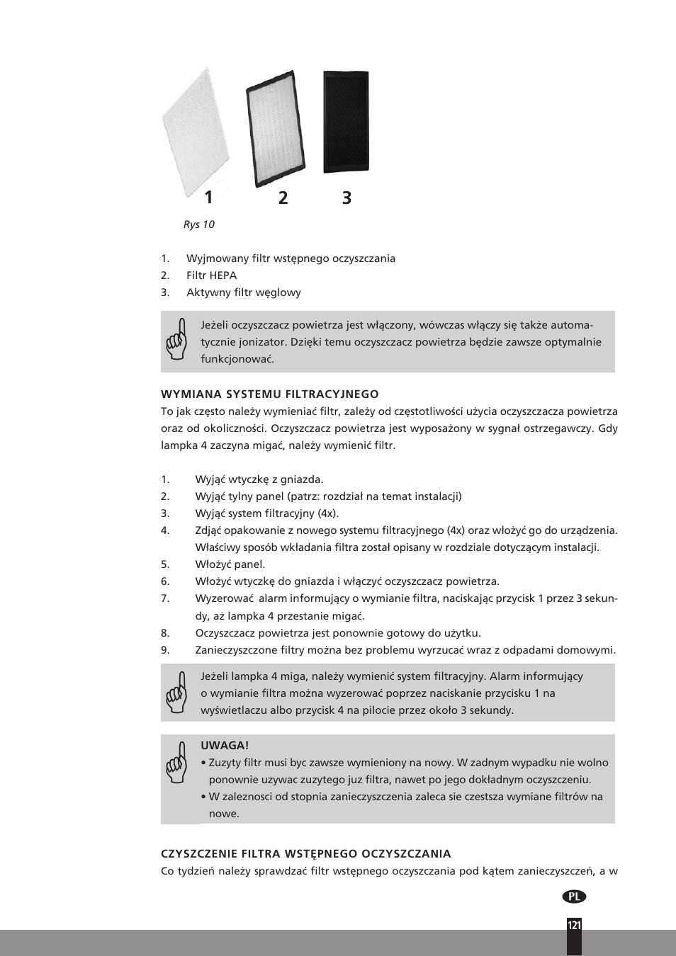 Qlima A45 User Manual | Page 121 / 152