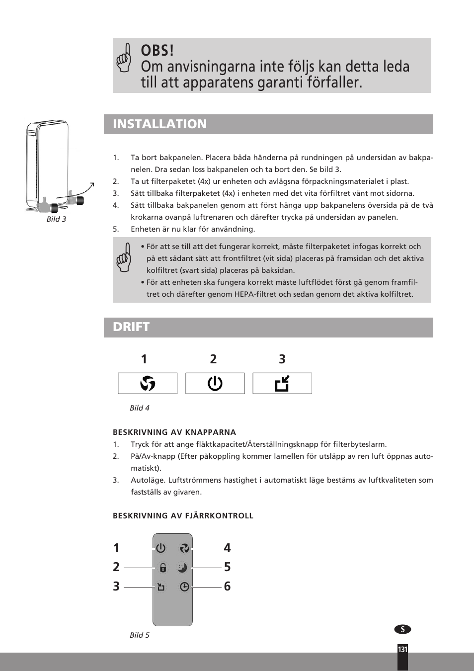 Qlima A45 User Manual | Page 131 / 152