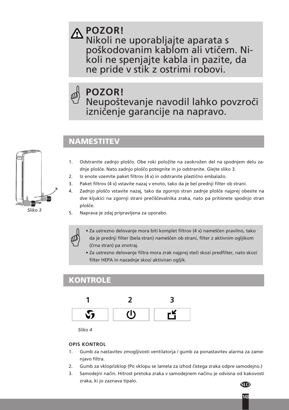 Qlima A45 User Manual | Page 143 / 152