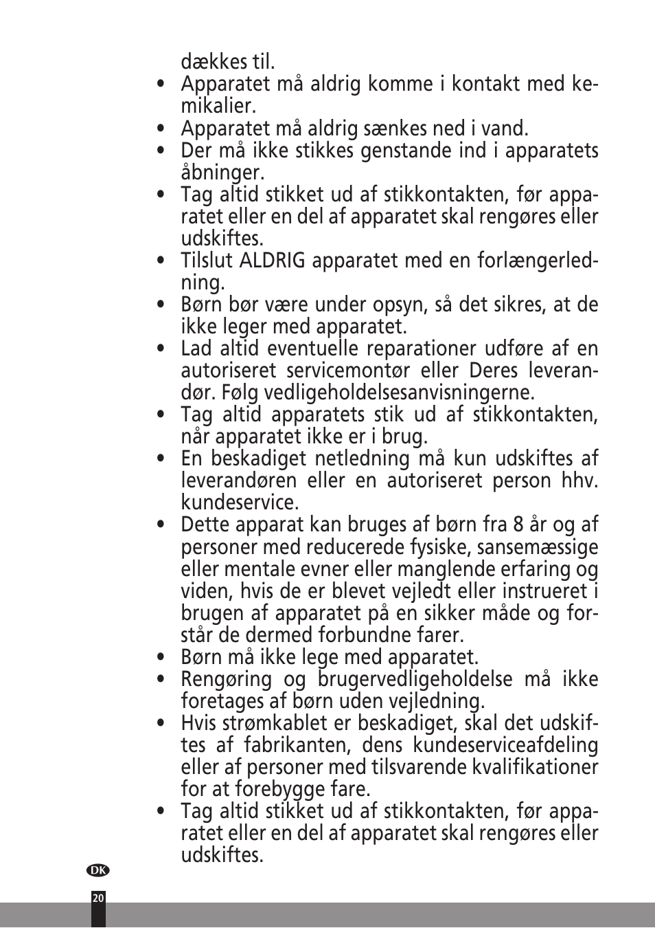 Qlima A45 User Manual | Page 20 / 152