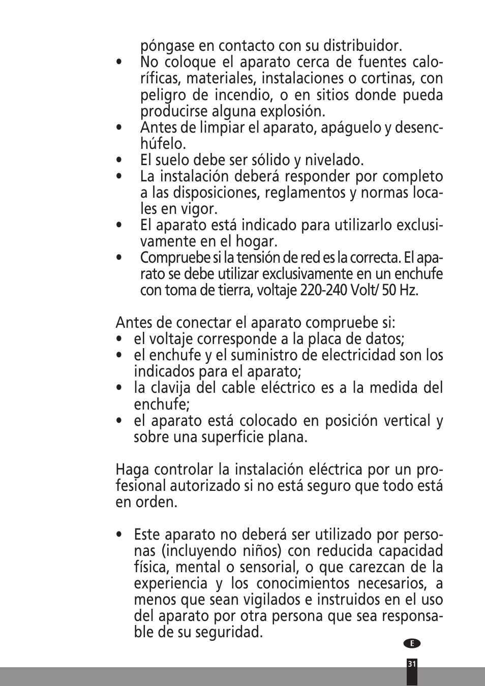 Qlima A45 User Manual | Page 31 / 152